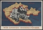 Preview: Propagandakarte Besetzung Böhmen und Mähren 1938.